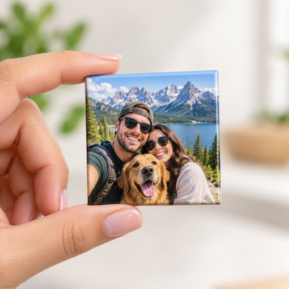 2x2 in Photo Magnet