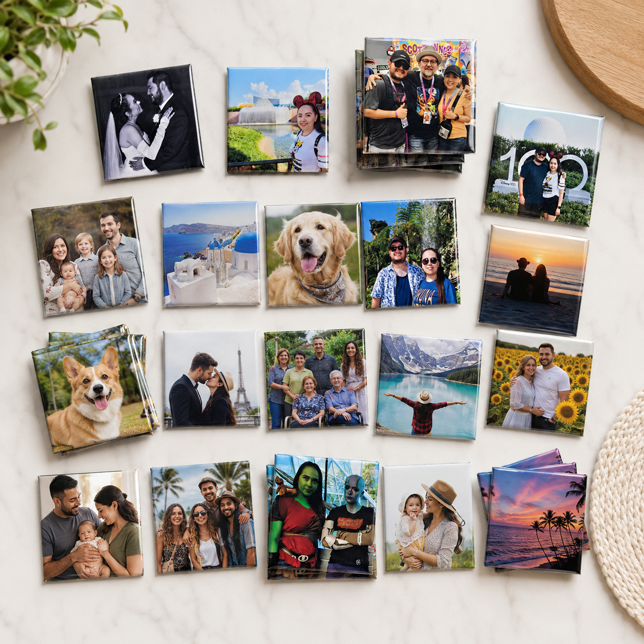 2x2 in Photo Magnet